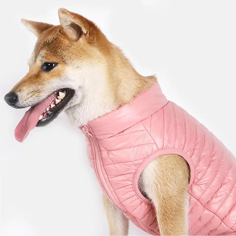 Dog Winter Jacket Fabric Dog Sweater Winter Fleece Vest Dog Pullover Jacket Pet Fall Vest Comfortable Windproof Doggy Vest Big