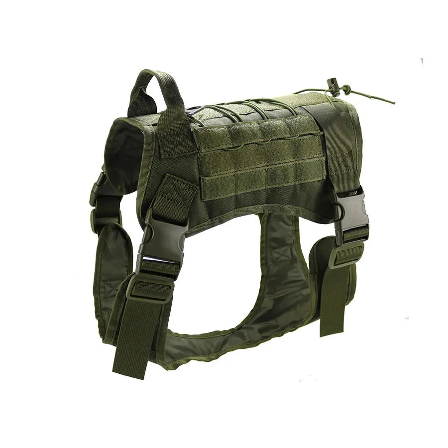 Outdoor dog vest Nylon tactical training dog coat medium large dog vest chest strap