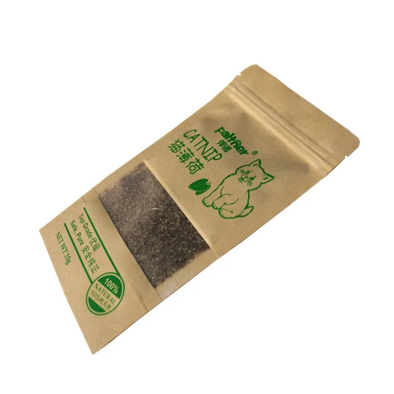 CATNIP juguetes para gatos 10g de sabor 100% aperitivos de hierba gatera suministros para mascotas gatito gato